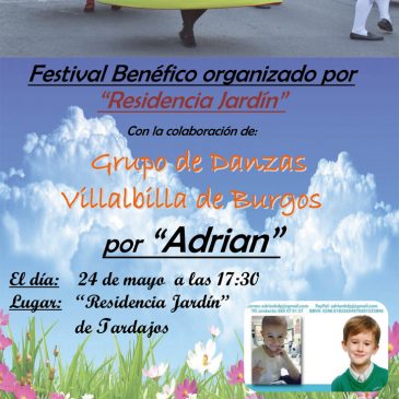 Festival Benéfico «Por ADRIAN» organizado por «Residencia Jardín» (24 de mayo de 2015)